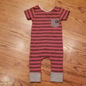 Rags to Raches Stripe Bodysuit Size 6-12m